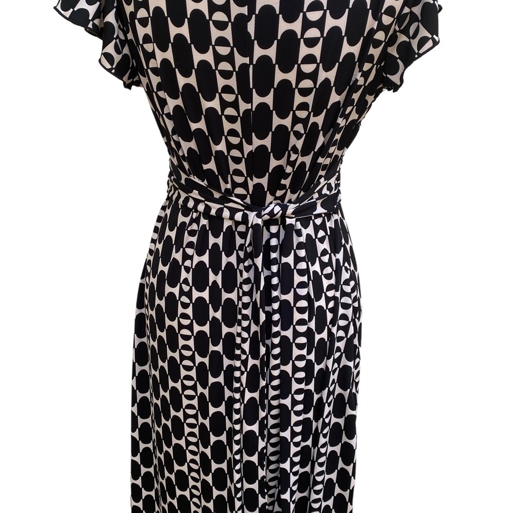 Black and Tan New Directions dress size small. - Picture 4 of 9